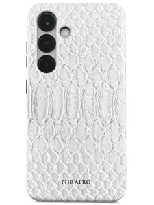 Тонкий чехол из PC и TPU на Samsung Galaxy S25 (Самсунг Галакси С25) с защитой камер из поликарбоната и термополиуретана PHRAERO