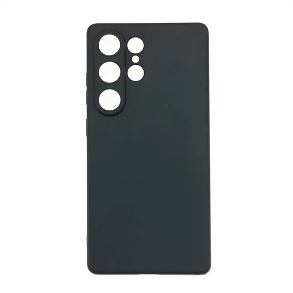 Чехол матовый для Samsung Galaxy S25 Ultra (Самсунг Галакси С25 Ультра) черный