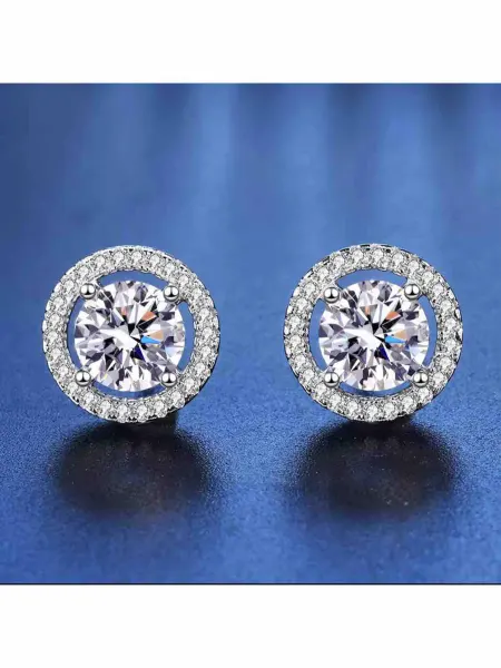 GALBERI JEWELRY Серьги камнями с кристаллами бижутерия