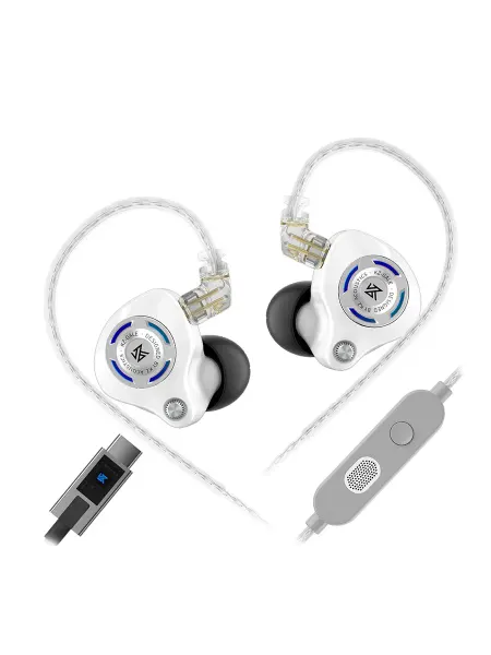 KZ Проводные IEM наушники Gale USB-Type-C с микрофоном