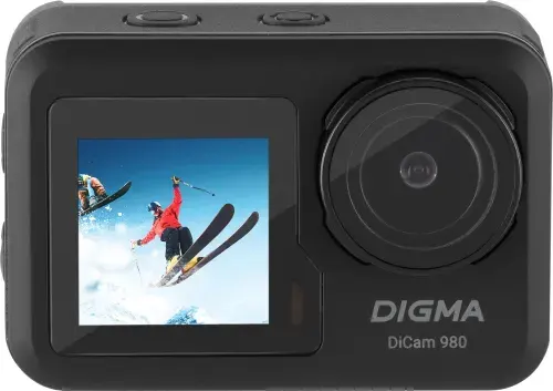 Экшн-камера DiCam 980 1xCMOS 12Mpix черный