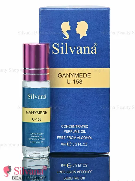 SILVANA Масляные духи Ganymede Ганимед № U158 Сильвана аромат 6мл