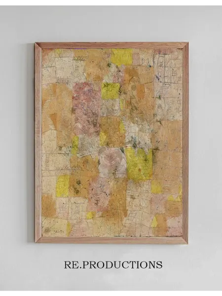 Re.productions Постер Suburban Idyll (Gartenstadtidyll) - Paul Klee