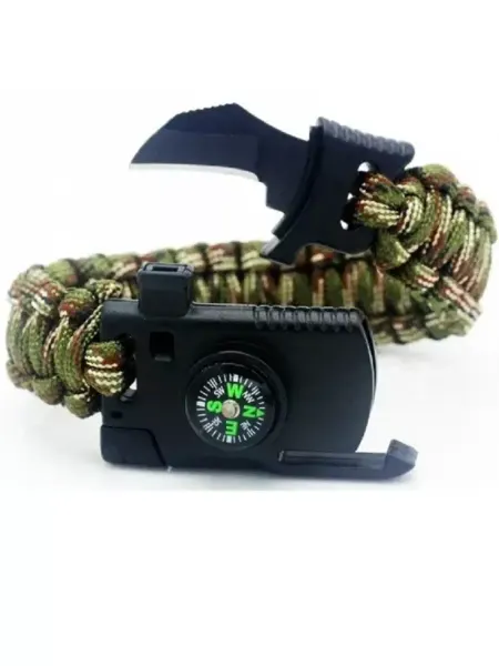 Rittlekors Gear Браслет-компас с ножом для выживания
