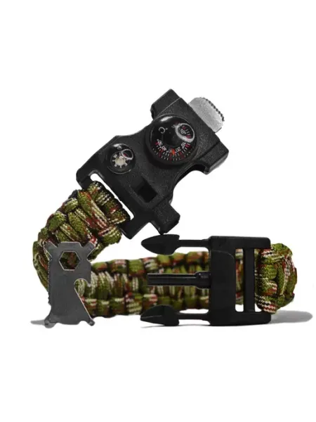 Rittlekors Gear Браслет-компас с ножом-скребком для выживания