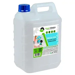 Гель для стирки Green Industry Wash Gel универсальный, 5л
