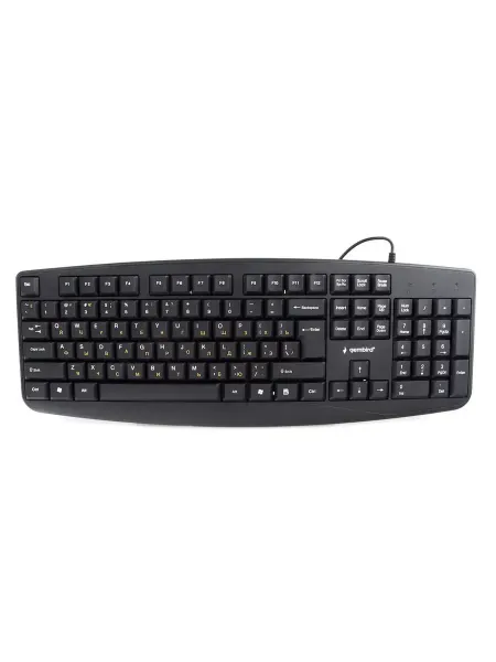 GEMBIRD Проводная клавиатура KB-8351U-BL, USB