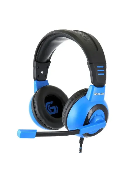 GEMBIRD Компьютерная гарнитура MHS-G50 Black Blue