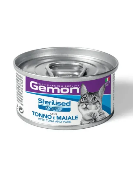 Gemon Консерва для кошек, тунец и свинина