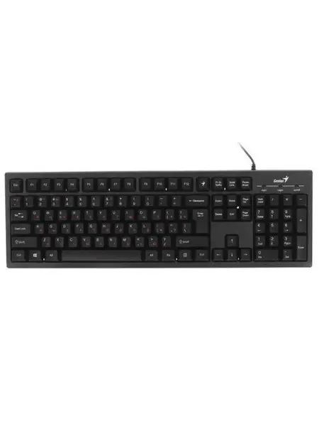 GENIUS Клавиатура проводная Smart KB-101 черный - мембранная