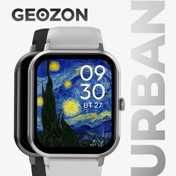 Умные часы GEOZON Urban Silver