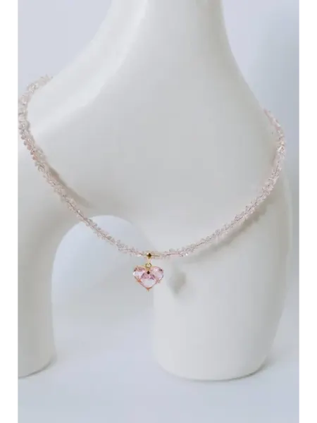 Чокер цепочка из чешского стекла Lesya jewelrykzn