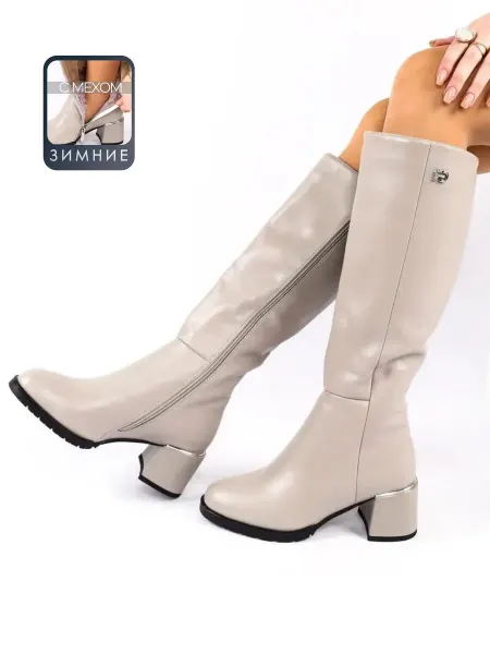 GGI-Shoes Сапоги с мехом Еврозима Кожа