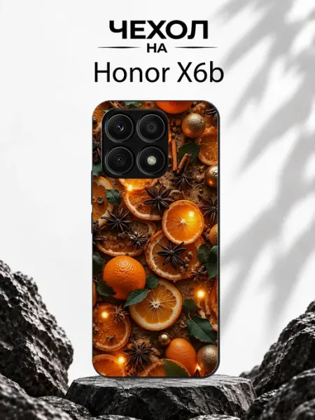 Чехол на Honor X6b с принтом Пряный цитрус GDario