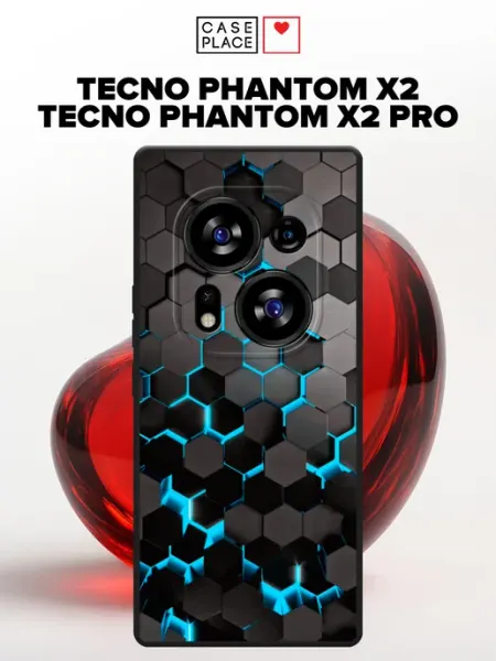 Матовый чехол на Phantom X2 Phantom X2 Pro красивый TECNO