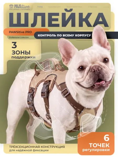 Шлейка анатомическая PAWSitive