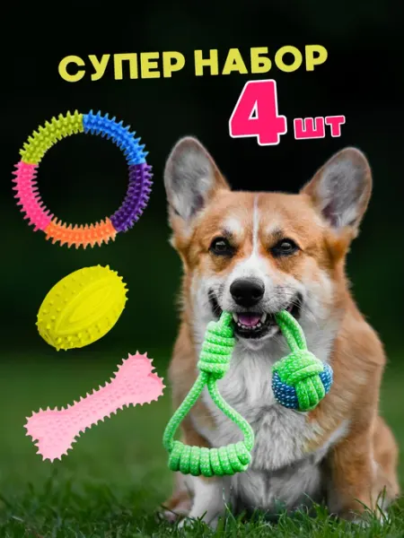 Набор игрушек для собак PETBERRY