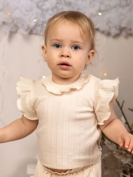GILDI KIDS Футболка для новорожденных с воланами
