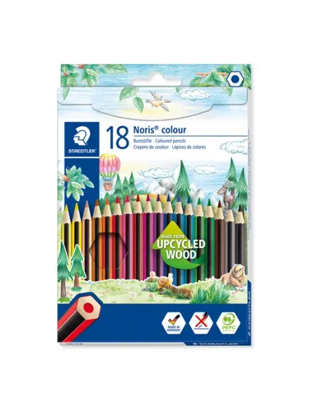Карандаши цветные Noris Colour 18 цветов Staedtler