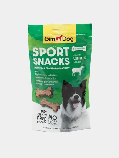 Лакомства для собак Gimdog, спортивные закуски, энергия для тренировок и ловкости