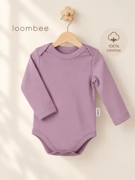 Боди для новорожденных 1 шт loombee