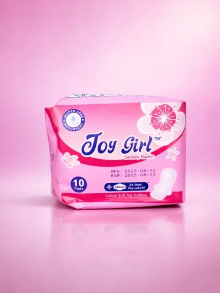 Гигиенические прокладки для женщин и девочек, Joy Girl Хлопок, 10 штук