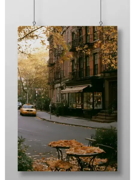Постер Плакат Осенний Нью Йорк (Autumn New York)
