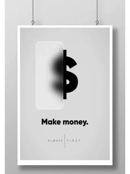 Постер Плакат Делать Деньги (Make Money)