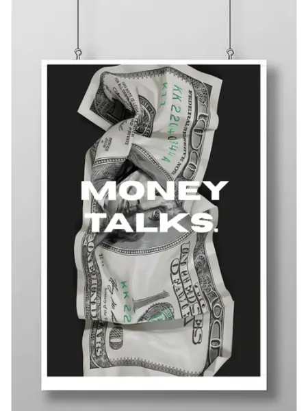 Постер Плакат Деньги Решают Всё (Money Talks)