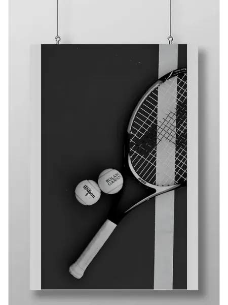 Постер Плакат Теннис Эстетика (Tennis Aesthetics)