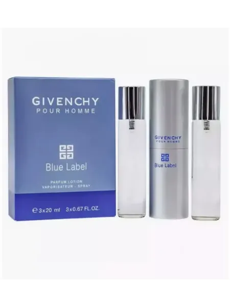 Духи миниатюрки Мини набор духов Givenchy Pour Homme BLUE LABEL Живанши