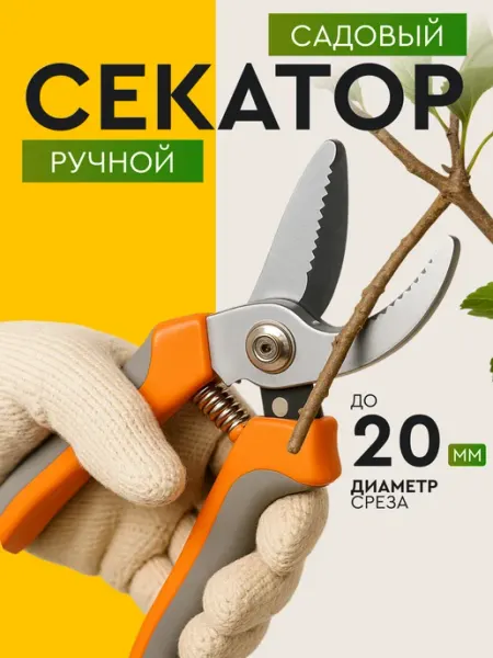GIXOM Секатор садовый ручной
