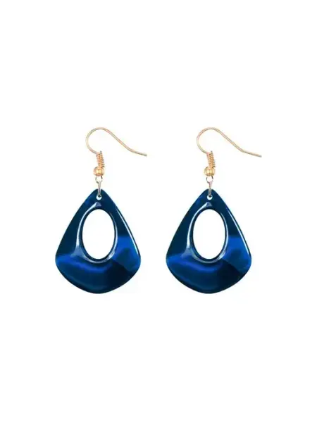 Серьги акриловые, акрил, корейский стиль, висячие, висюльки be self true jewel