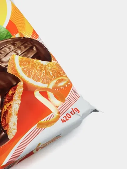 Печенье Roshen со вкусом апельсина, 420 г - Печенье