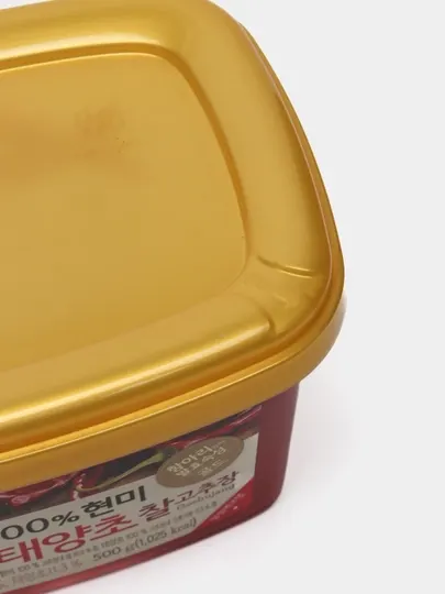 Перцовая паста Gochujang Brown Rice Red Pepper Paste, 500 г - Соусы