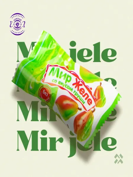 Невский - Конфеты Мир желе, 1 кг - Конфеты, карамель, леденцы
