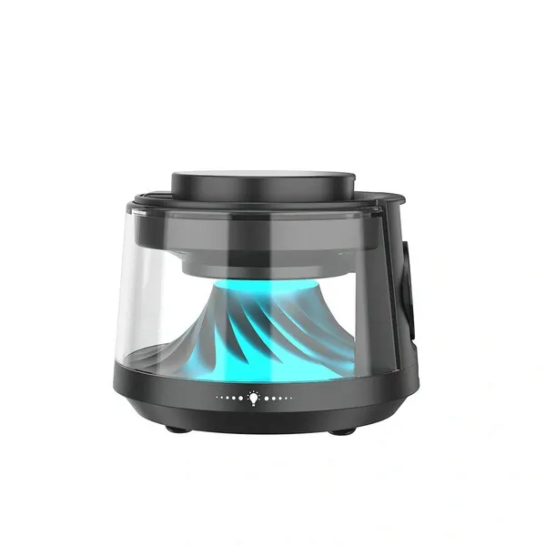 Беспроводное зарядное устройство WiWU Flow 5-в-1 с подсветкой и динамиком Wi-W039