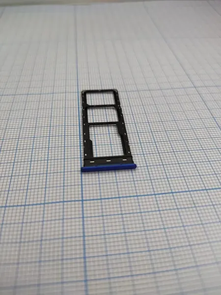 Держатель SIM-карты для Tecno Pova Neo 3 (синий) лоток / слот