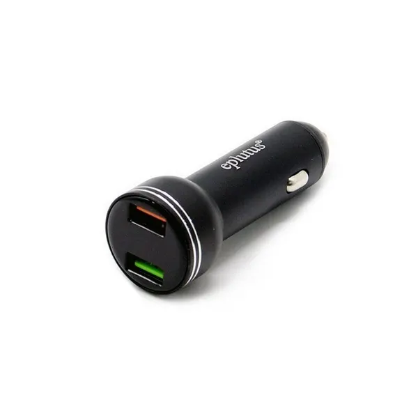 Автомобильное З/У Eplutus CU-504Q 2UB/30W/QC3.0 (черный)