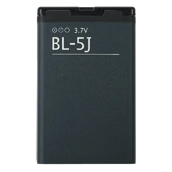 Аккумулятор для телефона Nokia 5800, 5228, 5230, 5235, Asha 200, 302, Lumia 510, 525, С3, N900, X1 X6 BL-5J 1320mAh 3.7V