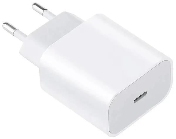 Зарядное устройство Xiaomi Mi 20W Charger Type-C, мощность Qi: 20 Вт, белый