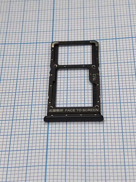 Сим лоток для xiaomi poco m3 pro черный