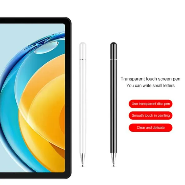 Универсальный стилус MyPads для Huawei Matepad SE 10.4' 2022 с прозрачным наконечником