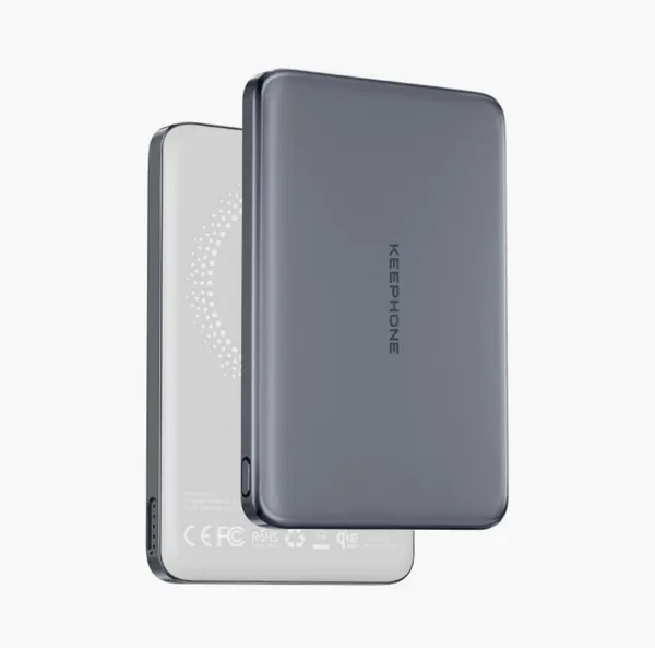 Keephone SHANKS PB-68 Power Bank 10000mAh Qi2.2 MagSafe 25W — Беспроводной внешний аккумулятор с PD 35W