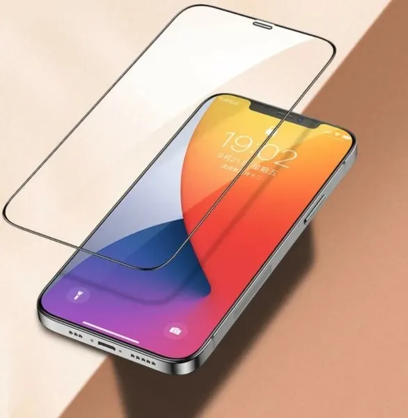 Защитное стекло 3D HOCO iPhone 12 Pro Max черный