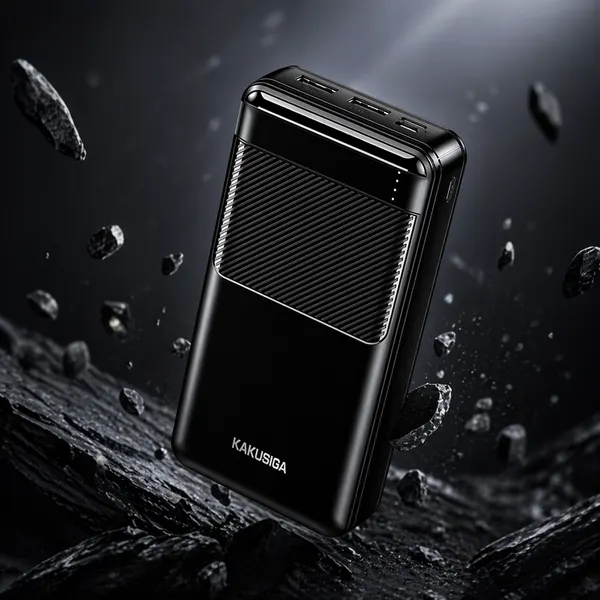 Повербанк Kakusiga 20000 mAh fast charge, two USB-A, TYPE-C, MICRO