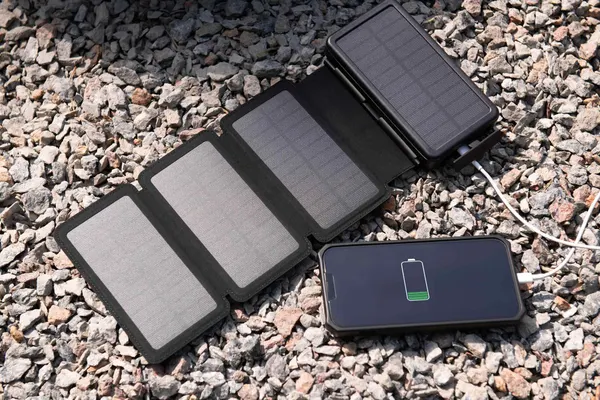 Портативное зарядное устройство Power Bank 2E Solar 20000mAh Black