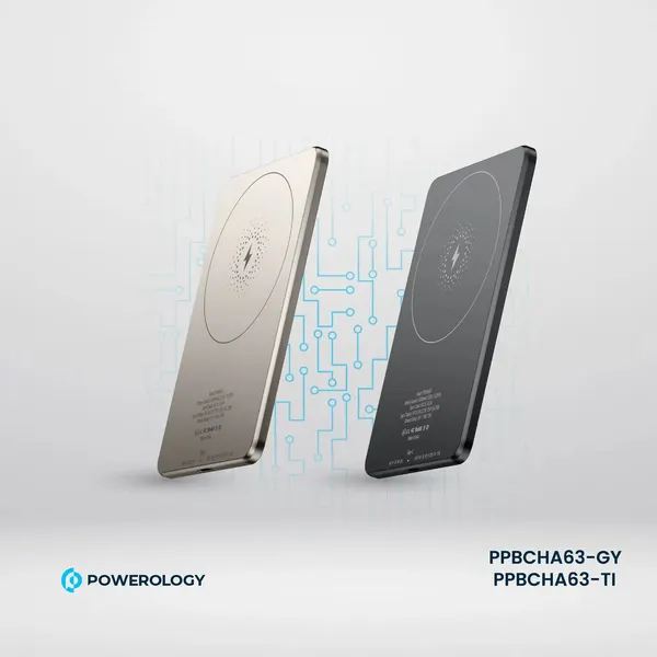 Внешний аккумулятор Powerolgy Ultra Slim, 5000 mAh, цвет титан 20w power delivery