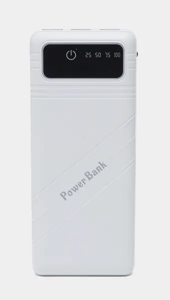 Внешний аккумулятор PowerBank LP288, 40000 мАч, белый, пластик
