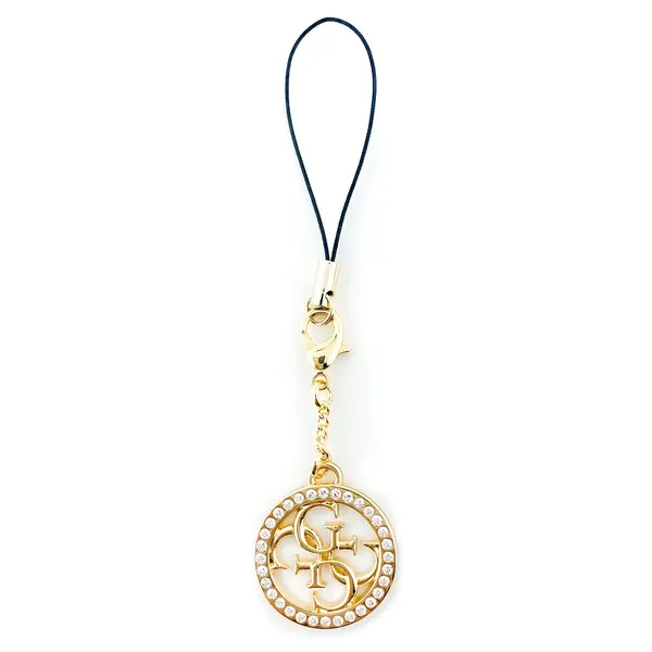 Guess металлическая подвеска для телефона, 4G Diamond charm со стразами